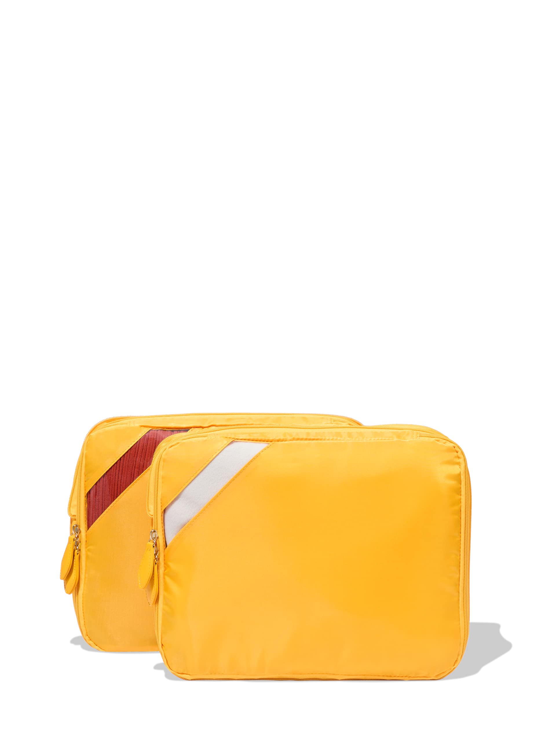 ParavelParavel Compression Cubes | 2 Pack | Canyon Yellow | Expandable Packing Organizers | Travel Accessories