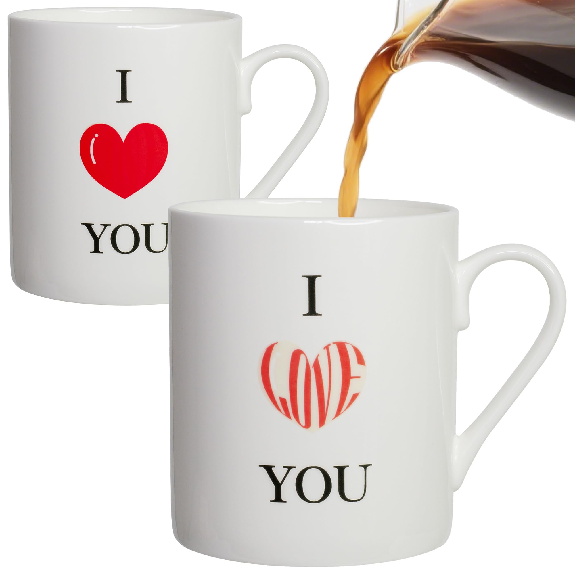 Amazon.com | Lovift Heat Color Changing Coffee Mug for Her - 12 oz Ceramic  Love Heart Cup Gift: Coffee Cups & Mugs