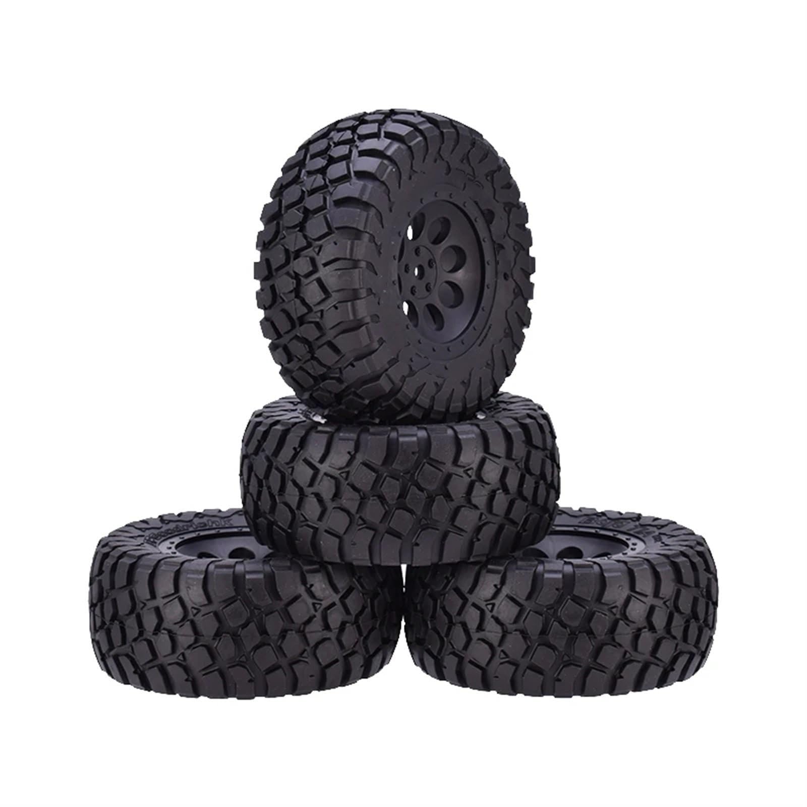 Compatibile Con Traxxas Per Slash Per HPI 4 Pezzi RC Ruote 1:10 Pneumatici Per Camion A Percorso Breve Pneumatici In Gomma Accessori Di Aggiornamento Per Auto RC RC Car Ruota
