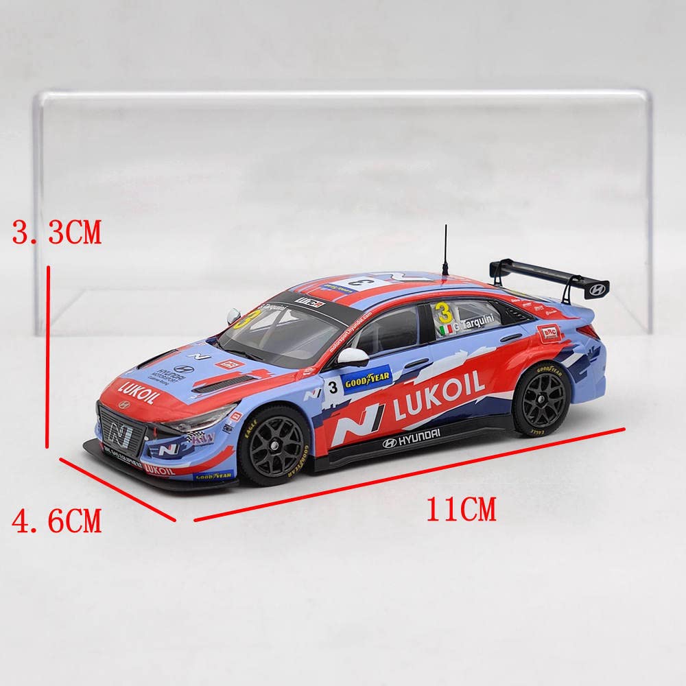 Hyundai Elantra N TCR N°3 WTCR Portugal 2022 - Ixo Models 1/43 - Neuve