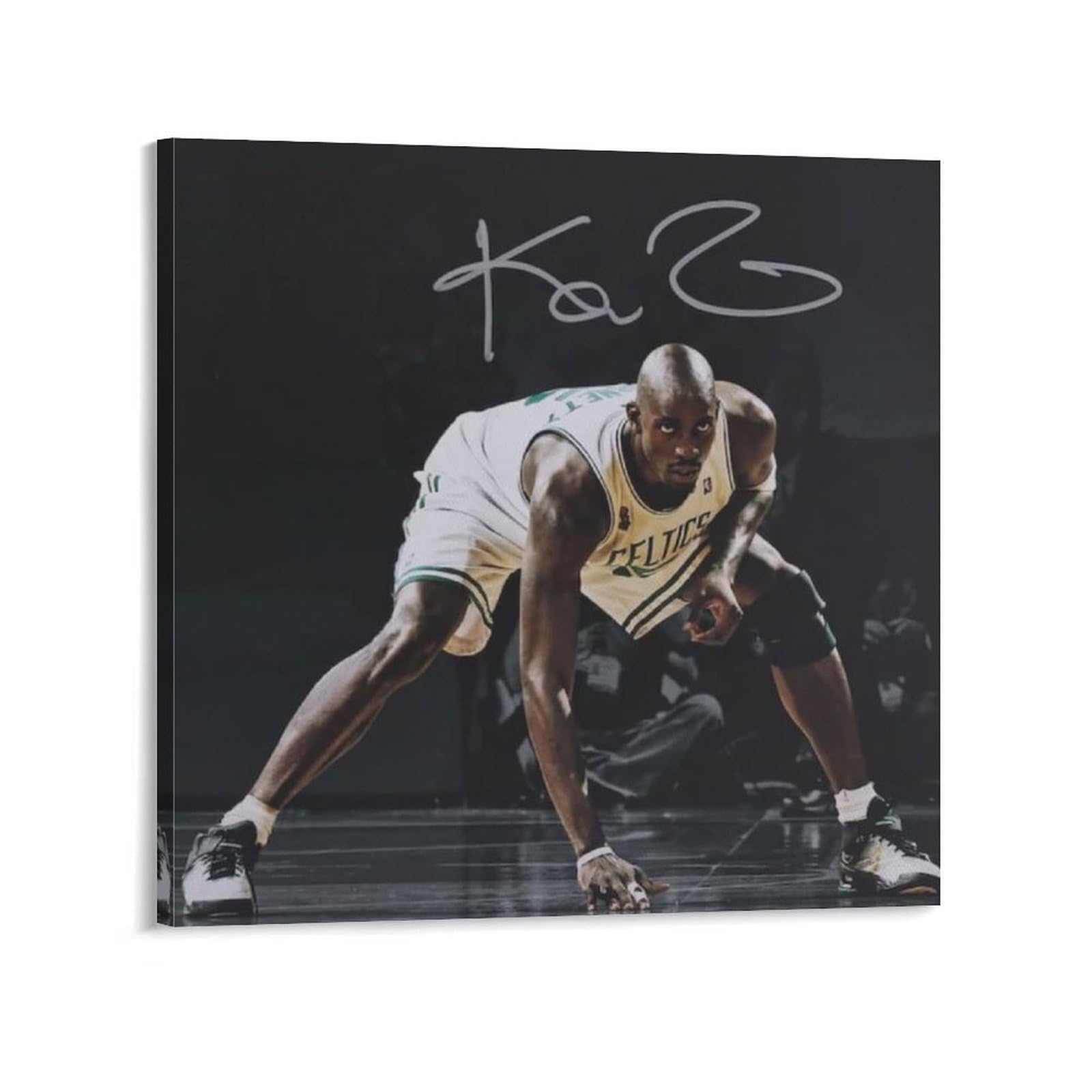 ASUIU Kevin Garnett Canvas Poster Poster Painting Canvas Wall Art Living Room Posters Painting 24x24inch(60x60cm)