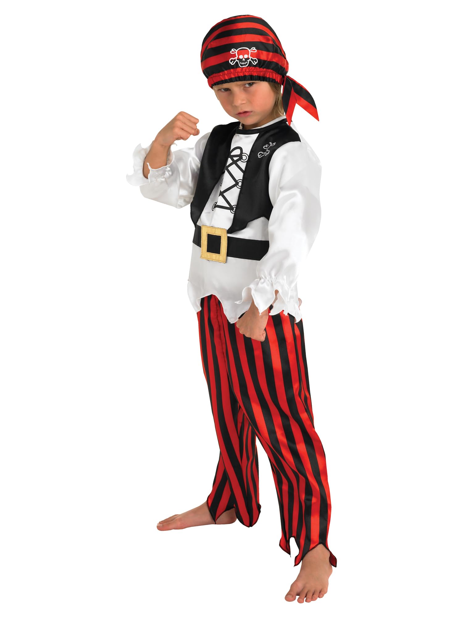 Rubies Masquerade Boys Pirate Costume - Medium - Blue
