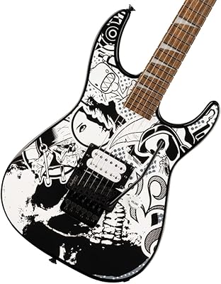 Jackson X Series Dinky DK1 H Electric Guitar - Scull Kaos