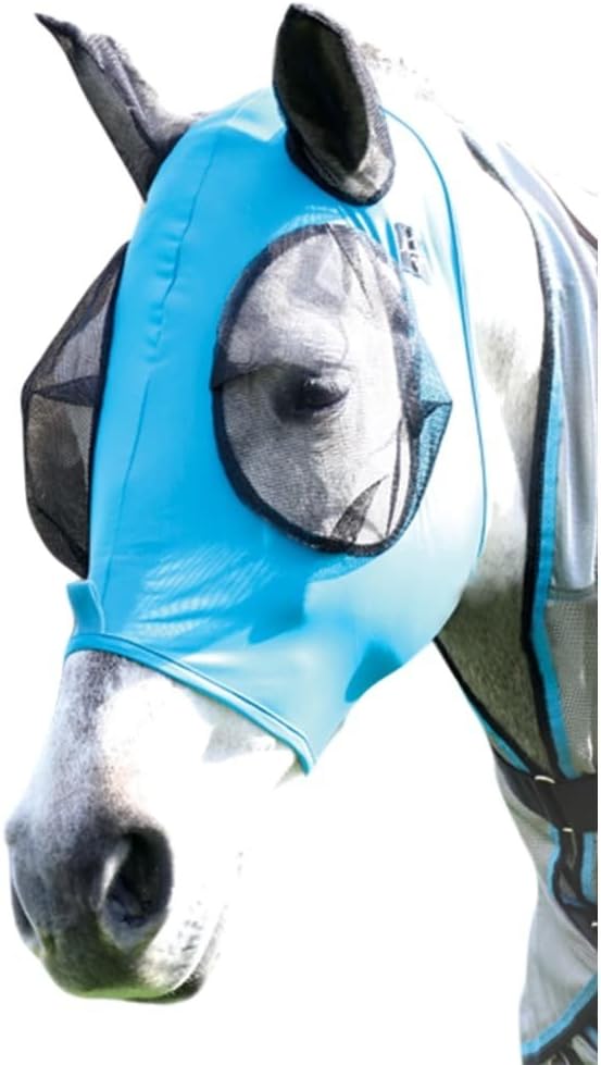 Professional`S Choice Comfort Fit Fly Mask HORSE Pacific Blue : Pet Supplies