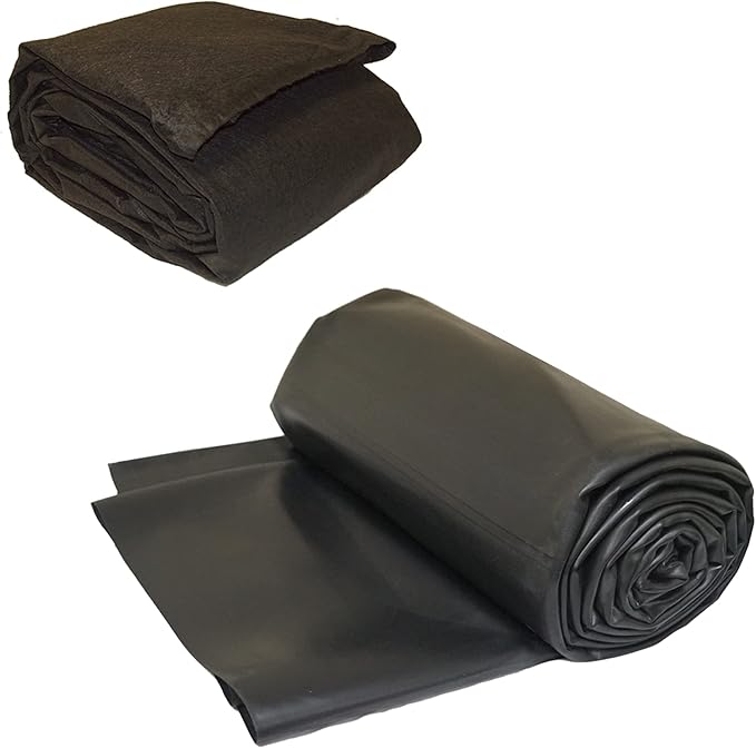LifeGuard Pond Liner 20 ft. x 20 ft. 45 Mil EPDM Rubber