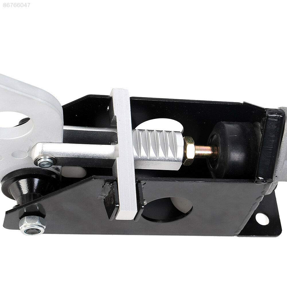 Ketsicart 03E9 E-Brake Hydraulic Drift Handbrake Vertical Horizontal S14 AE86 Black Useful