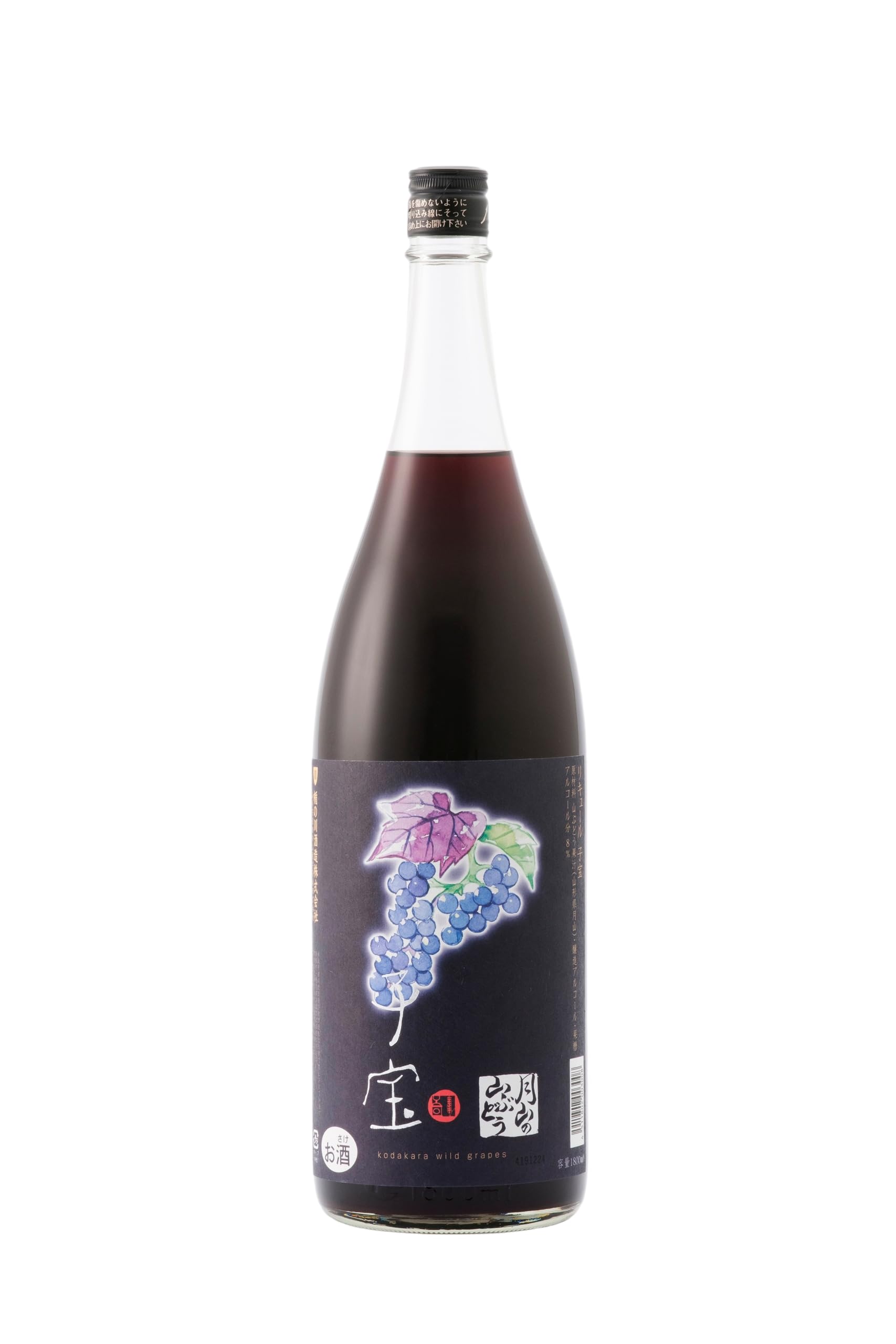 楯の川酒造 子宝 月山の山ぶどう 1800ml [ 山形県 リキュール]