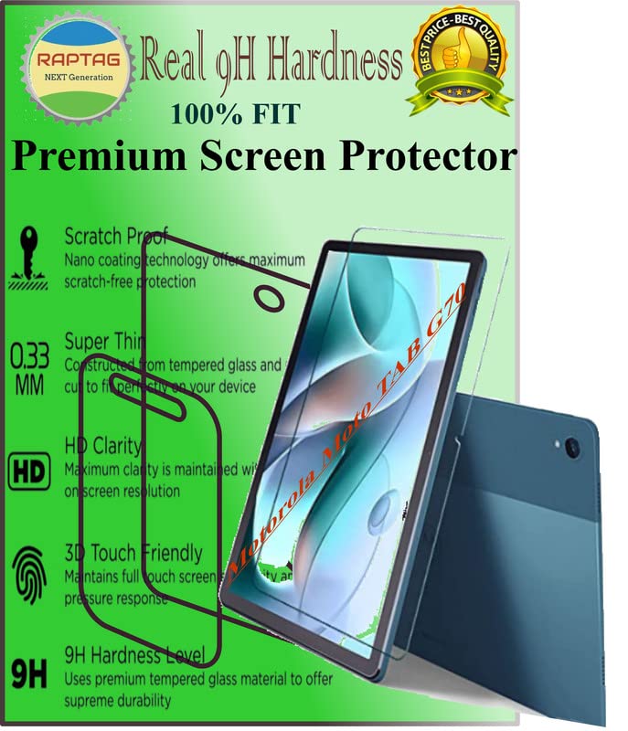VPrime [ Flexible [Pack Of 1] Screen Protector Compatible With Motorola Moto Tab G70 (B09TXS4RT1) Amazon Price History, Amazon Price Tracker