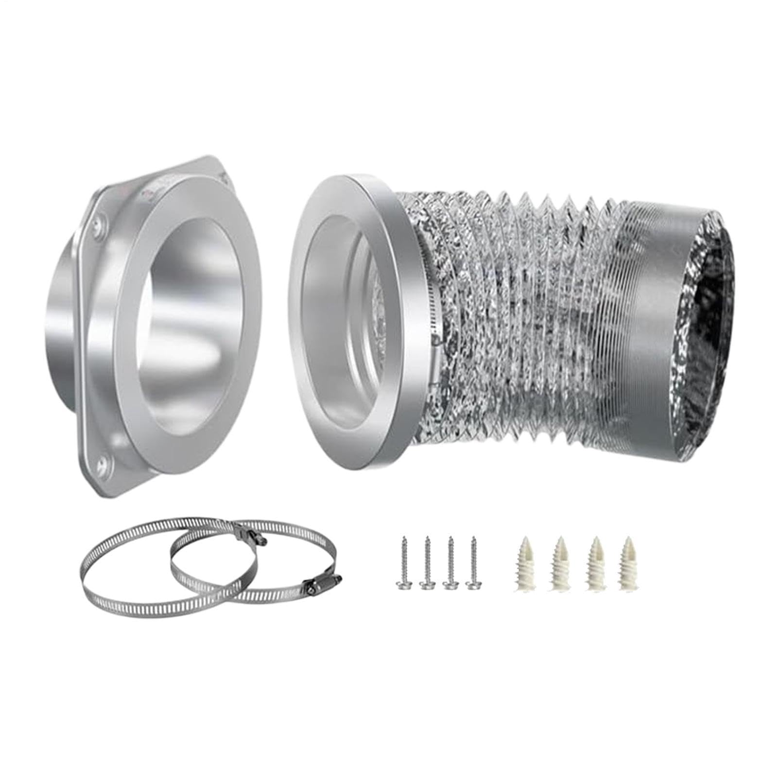 Évent magnétique pour sèche-linge conduit aluminium raccordement raccord aération évacuation mur