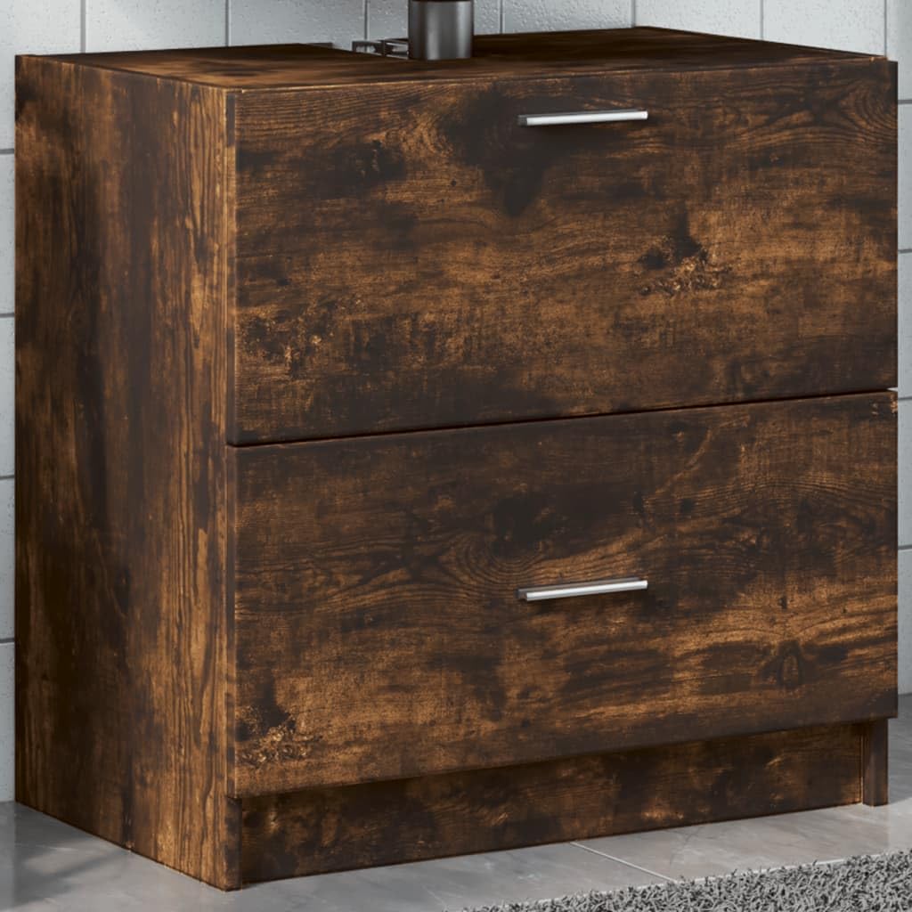 Armario de lavabo para ganar espacio en baños pequeños: mueble compacto de 59 cm