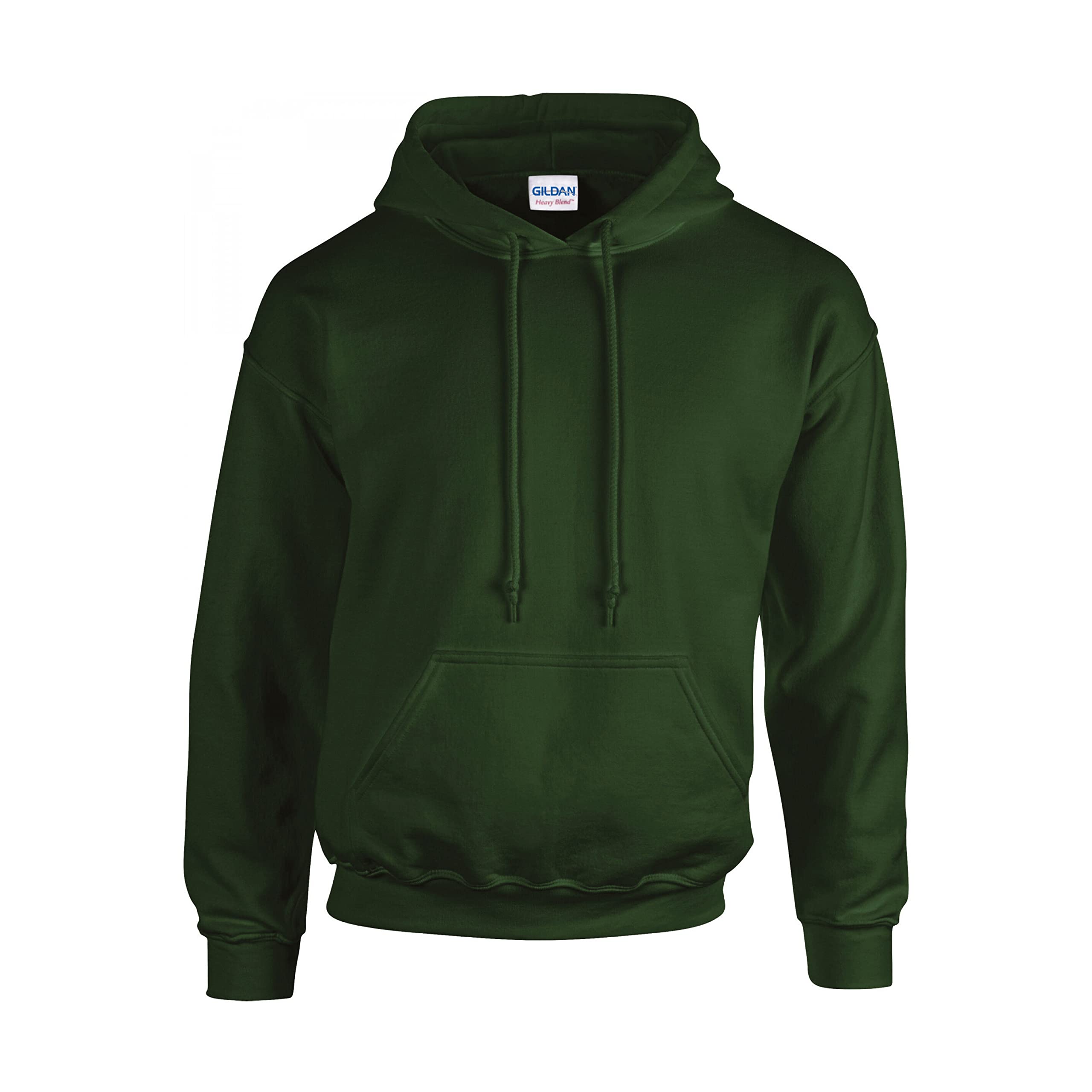 Gildan Unisex Forest Green Heavy Blendâ Hooded Sweatshirt Sweatshirt, M Adult, M