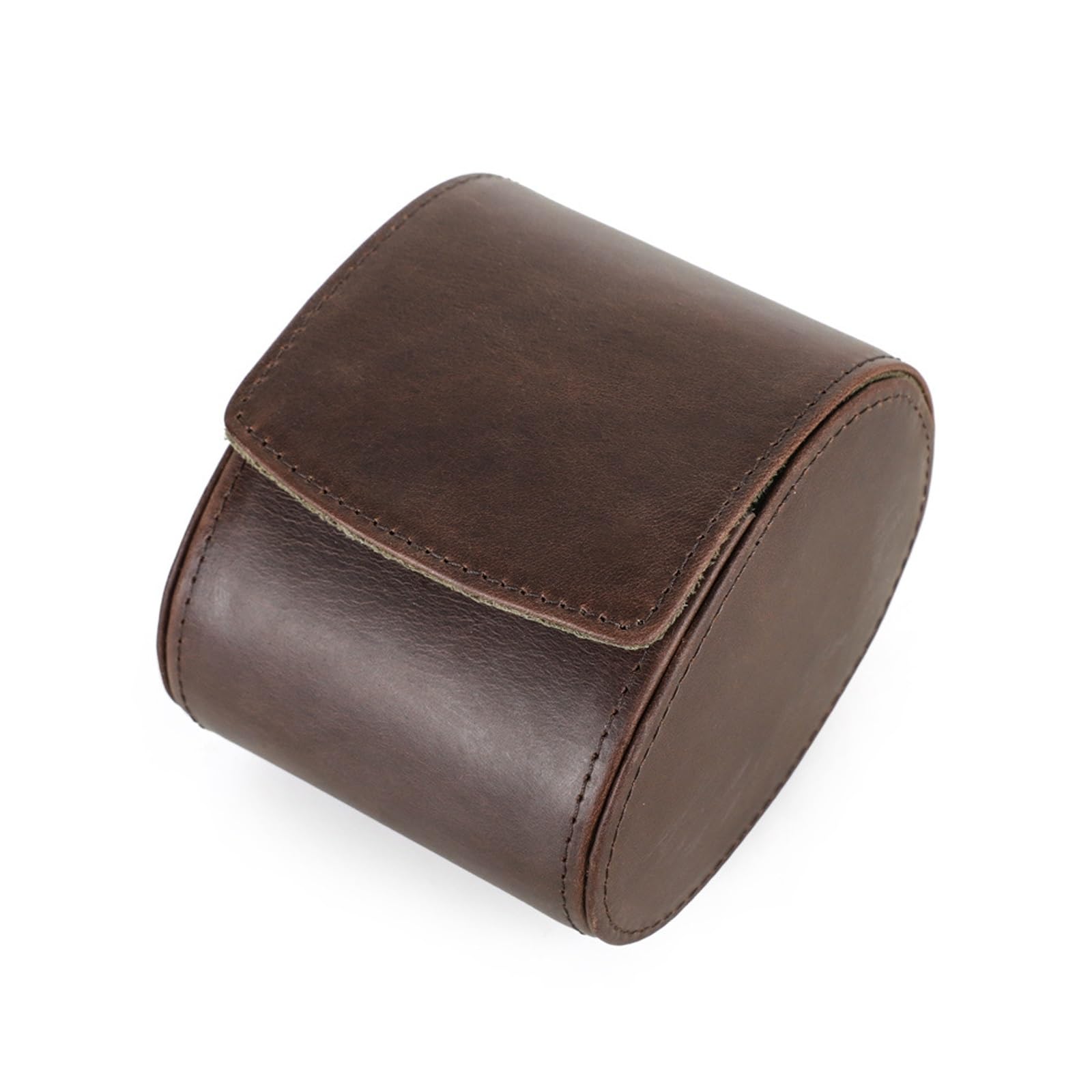 Single Watch Travel Case - Watch Organizer Box, Watch Roll Travel Case for Men with Removable Pillow Holder