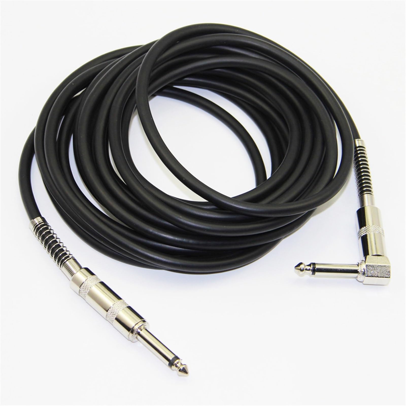 akcesoria do gitary 1/4 ''Jack 90 Stopni 6.5mm Do 6.5mm Kabel Audio Mono Z Męskiego Na Męskie Do Elektrycznego Wzmacniacza Gitarowego (Color : 10m)