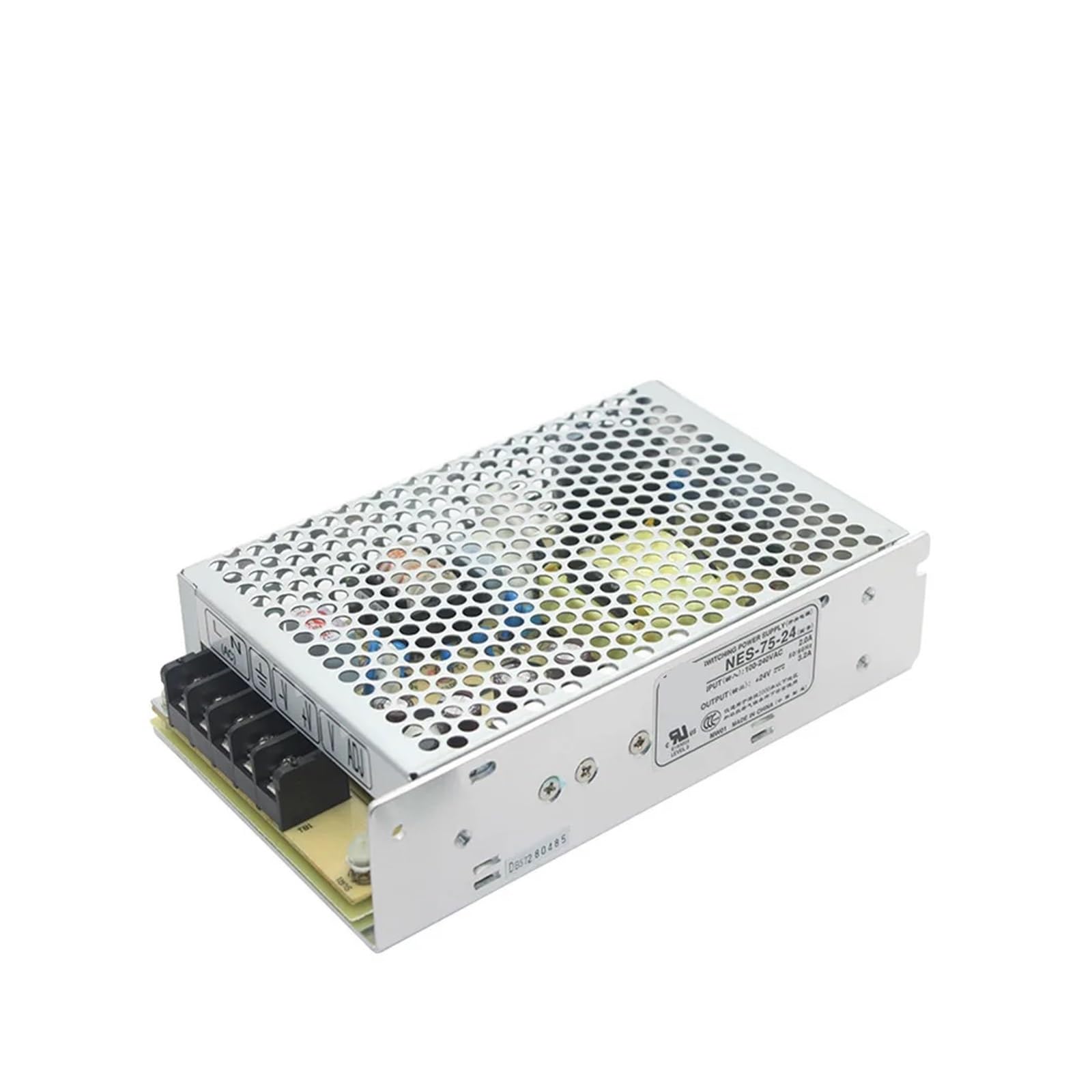Uniwersalny zasilacz impulsowy 24 V 3,2 A 75 W Sterownik transformatorowy do kontrolera Jednowyjściowy zasilacz DC Wszechstronny i wydajny
