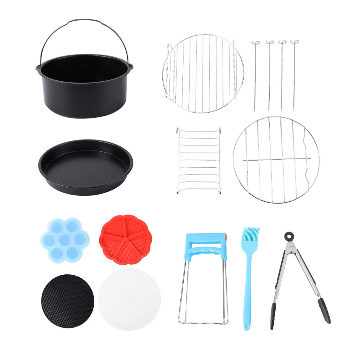 YARNOW Accessori Per Friggitrice Ad Aria Da Kit Per Friggitrice Ad Aria Parti Per Uso Domestico Materiale Per Cucina Accessori Per Pentole