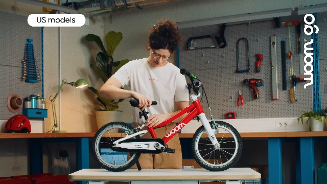 Amazon.com: woom GO 2 Bicycle for Children 3 to 4.5 Years Old, 14