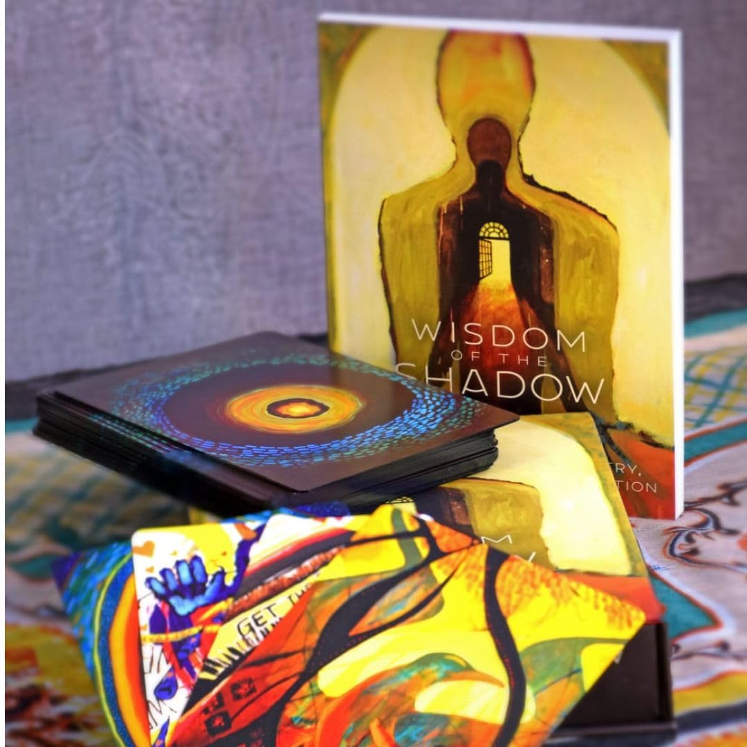 Wisdom of the Shadow: Oracle for Self-Discovery, Soul Work & Transformation ~ 44-card oracle deck and guidebook set