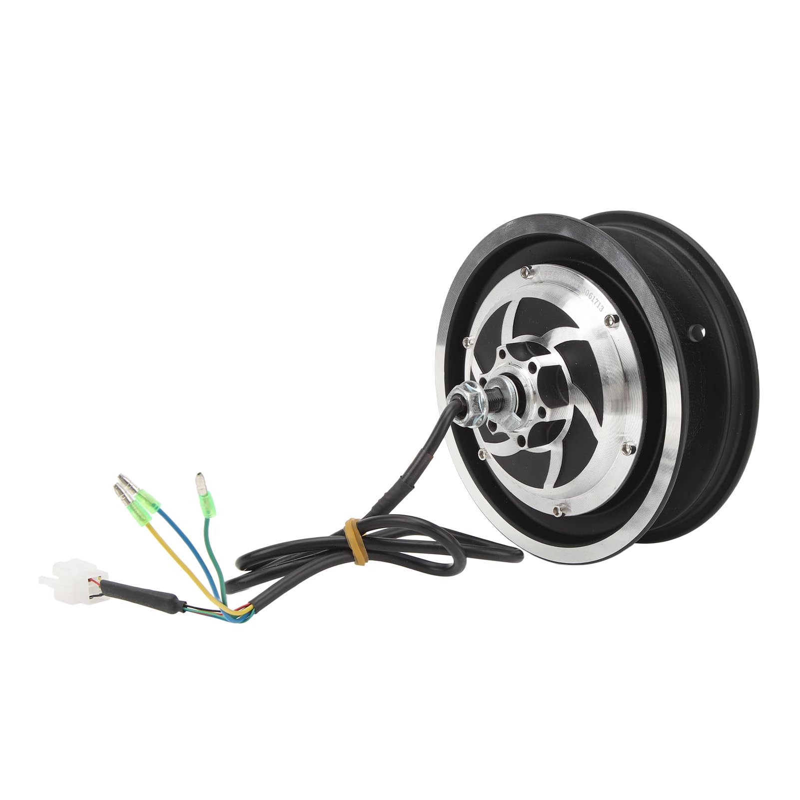 BuyWeek Moteur de Moyeu de Roue de Scooter Électrique pour SmartGyro, 10 Pouces 48V 800W Moteur de Moyeux d'Entraînement de Trottinette Électrique Fonctionnement Silencieux en Alliage d'Aluminium
