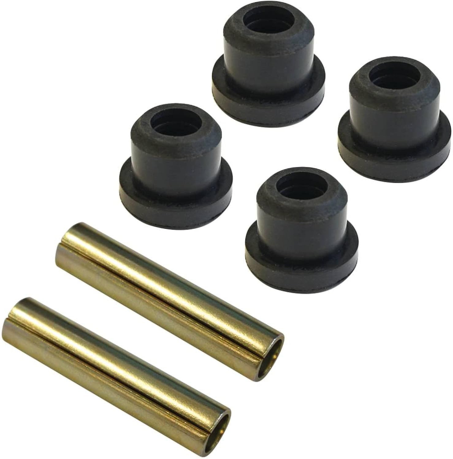 Red Hawk SPN-0032 Leaf Spring Bushing Kit Compatible with/Replacement for E-Z-GO TXT 6425 4 bushings and 2 spacers