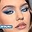 evpct 1Pcs Sky Royal Cobalt Blue Color Gel Glitter Eyeliner Pencils Set for Women Waterline Waterproof Smudge Proof lapiz de ojos delineador de ojos contra el agua Eye Liner Makeup,07 Blue