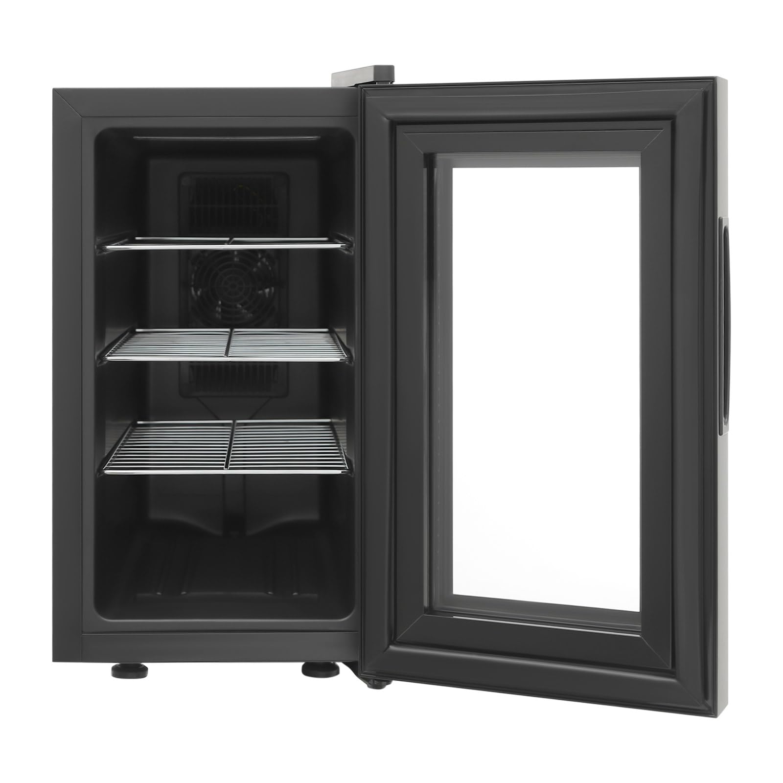 Inkubator do jaj gadów, 23 l, 55 W, automatyczny inkubator z wyświetlaczem LED, cichy, regulowana temperatura 10-40°C, dla żółwi wodnych, 25,8 x 50,2 x 46,5 cm, czarny