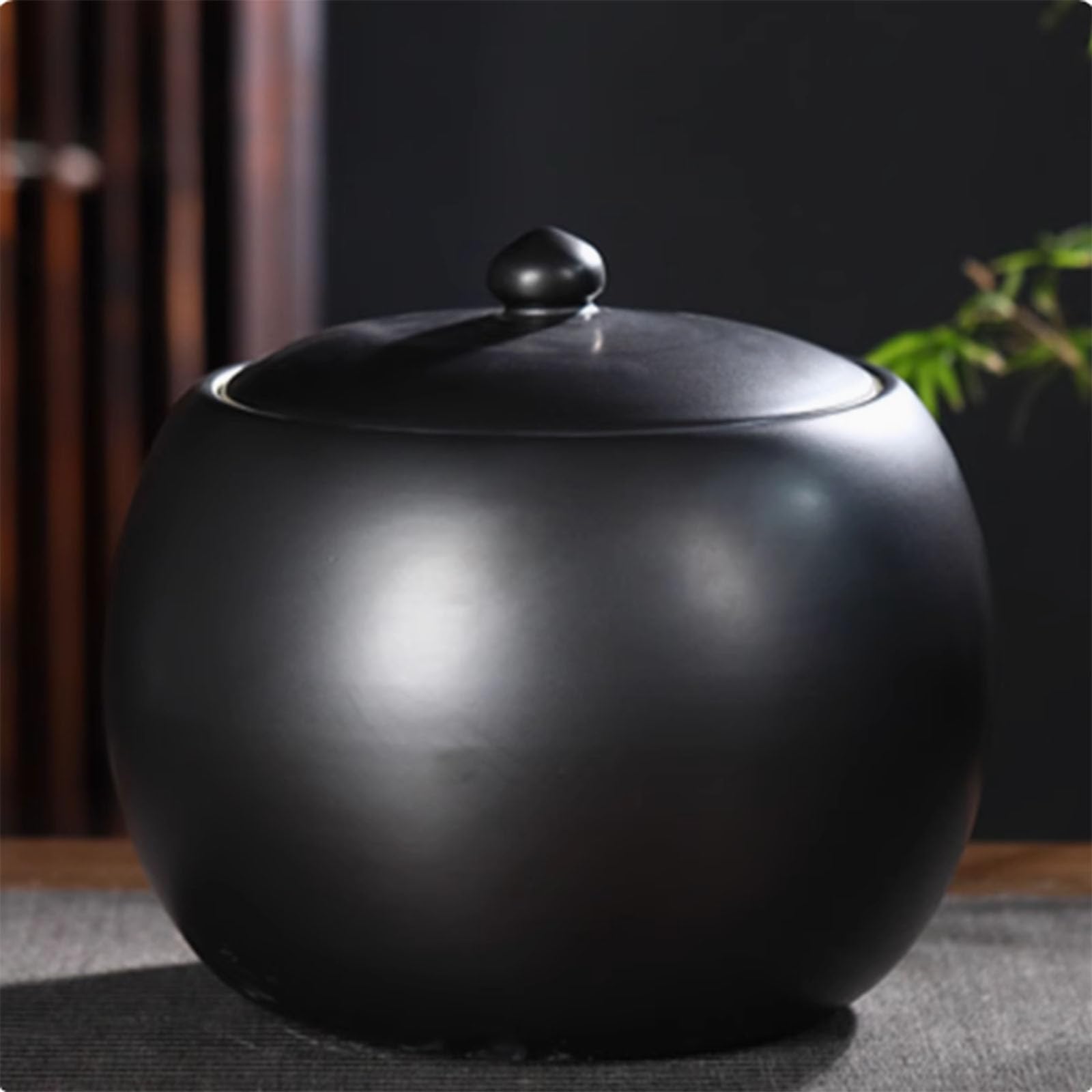 IXTREGZJKM Rice Storage Container with Lid, Rice Box, Ceramic Rice Jar with Lid, Kitchen Sealed Jar Grain Dispenser, Rice Dispenser, Chinese Rice Jar, Food Sealed Jar for Rice, Soybeans, Flour