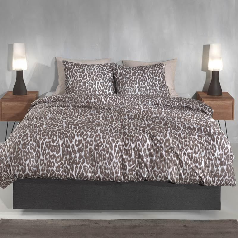 Housse de couette flanelle 140x200 Zo!Home Lucia couleur natural