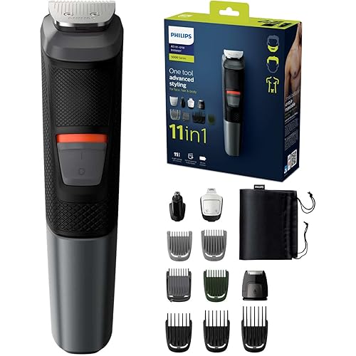 Philips MG5730/15 Multi-Grooming Set 11-in-1, Black
