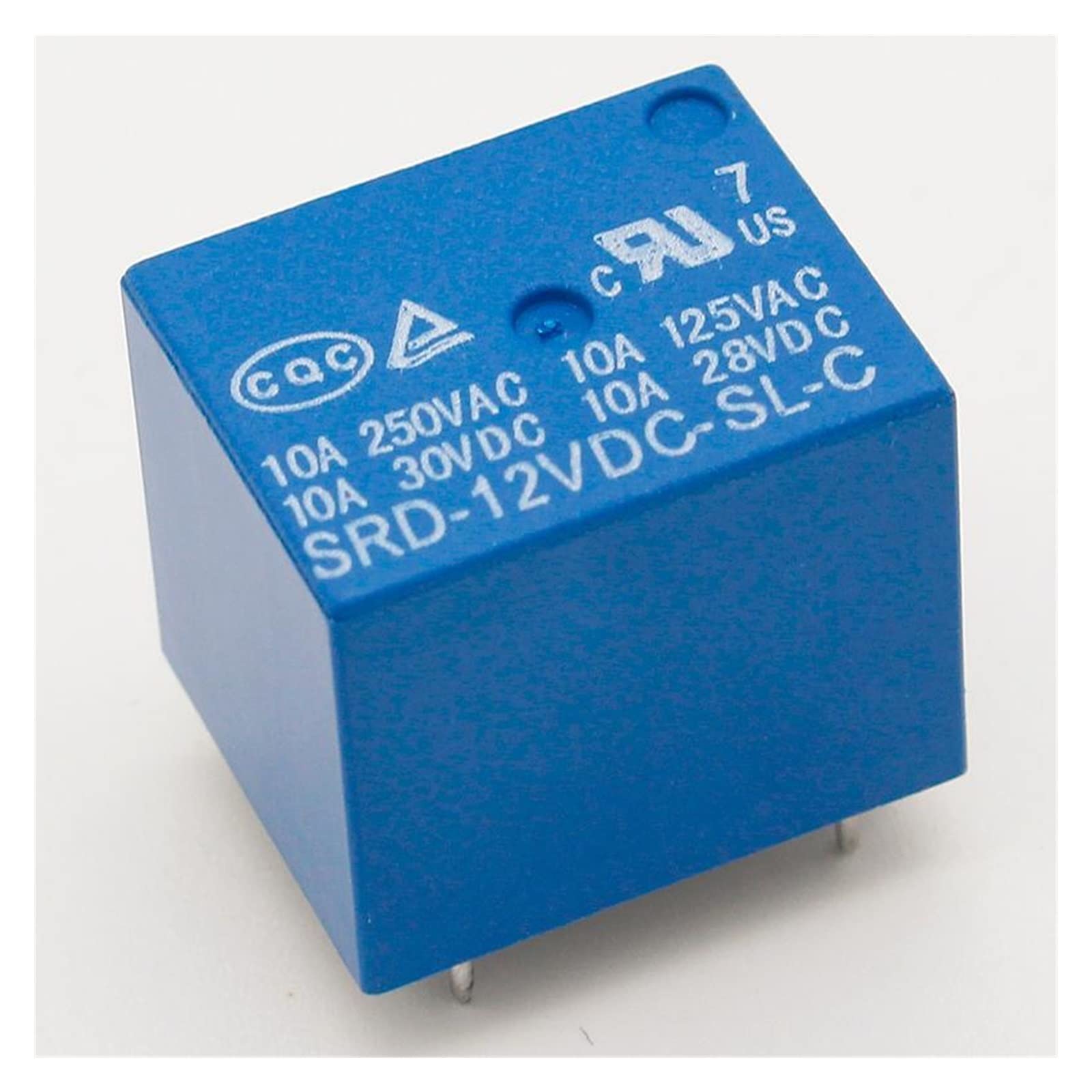 Relais de puissance SRD-12VDC-SL-C T73-12V NANZU 5 broches pour réparation électronique