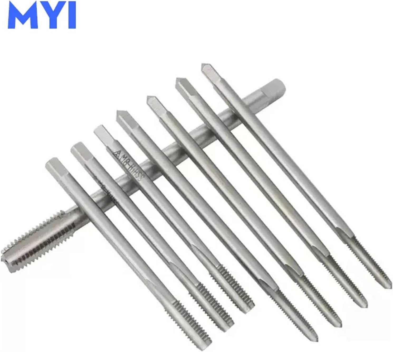 1PCS M1.6 M2 M2.5 M3 M3.5 M4 M5 M6 M7 M8 M9 x 0.5mm 0.75mm 1mm 1.25mm 1.5mm 0.8mm*100/125/150/200mm Metric Taper Tap(M2x0.4x70mm)