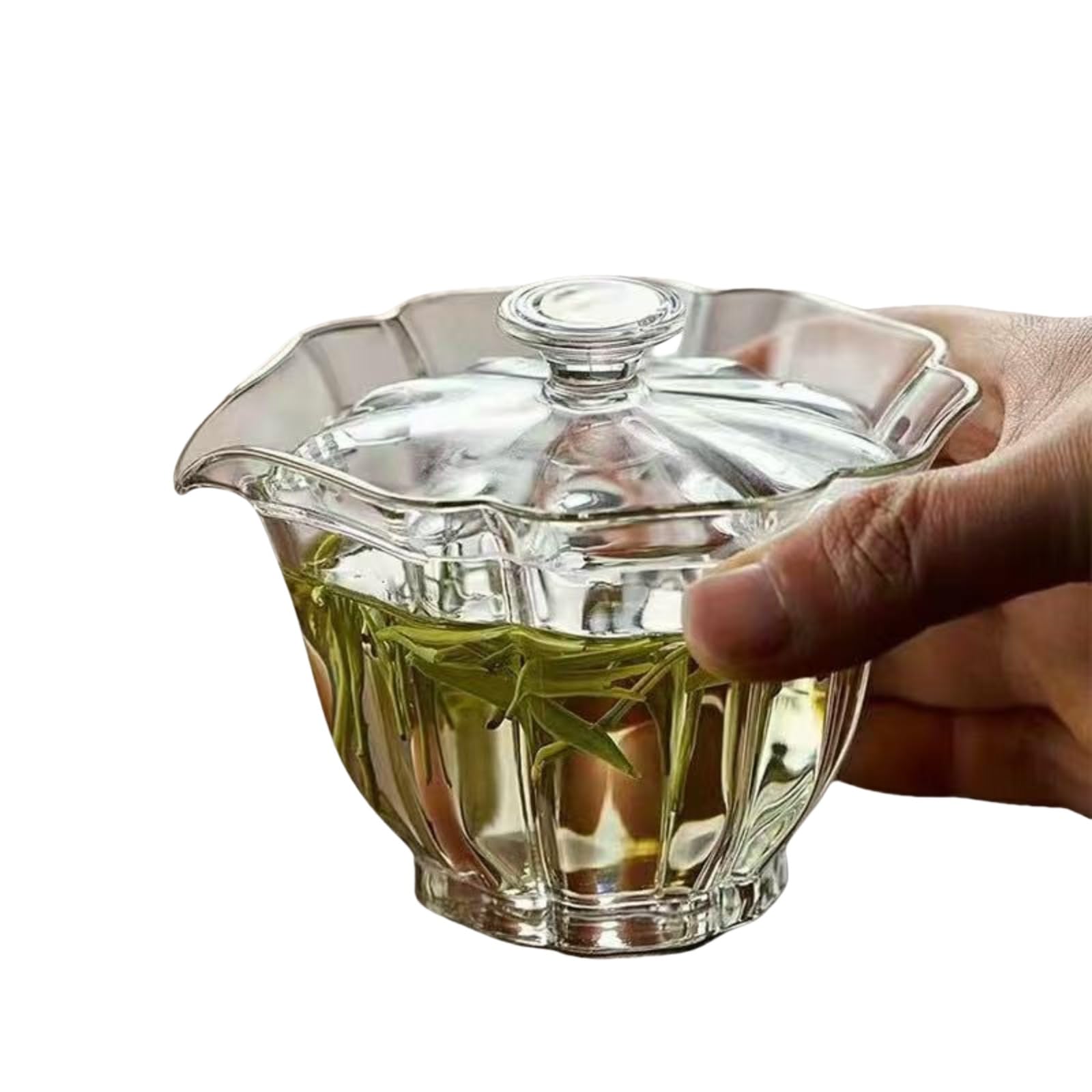 Single-Serve Glass Teapot with Infuser
