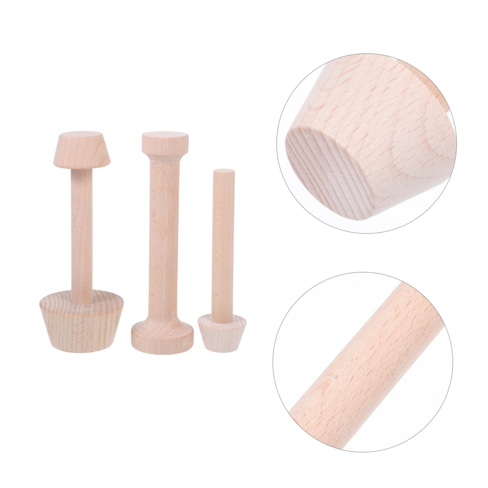Mikinona 9piezas Moldes De De Madera Antiadherentes Para Tartas Para Hornear Tartaletas y Pasteles Casa De Repostería Para Cocinas Restaurantes y Panaderías