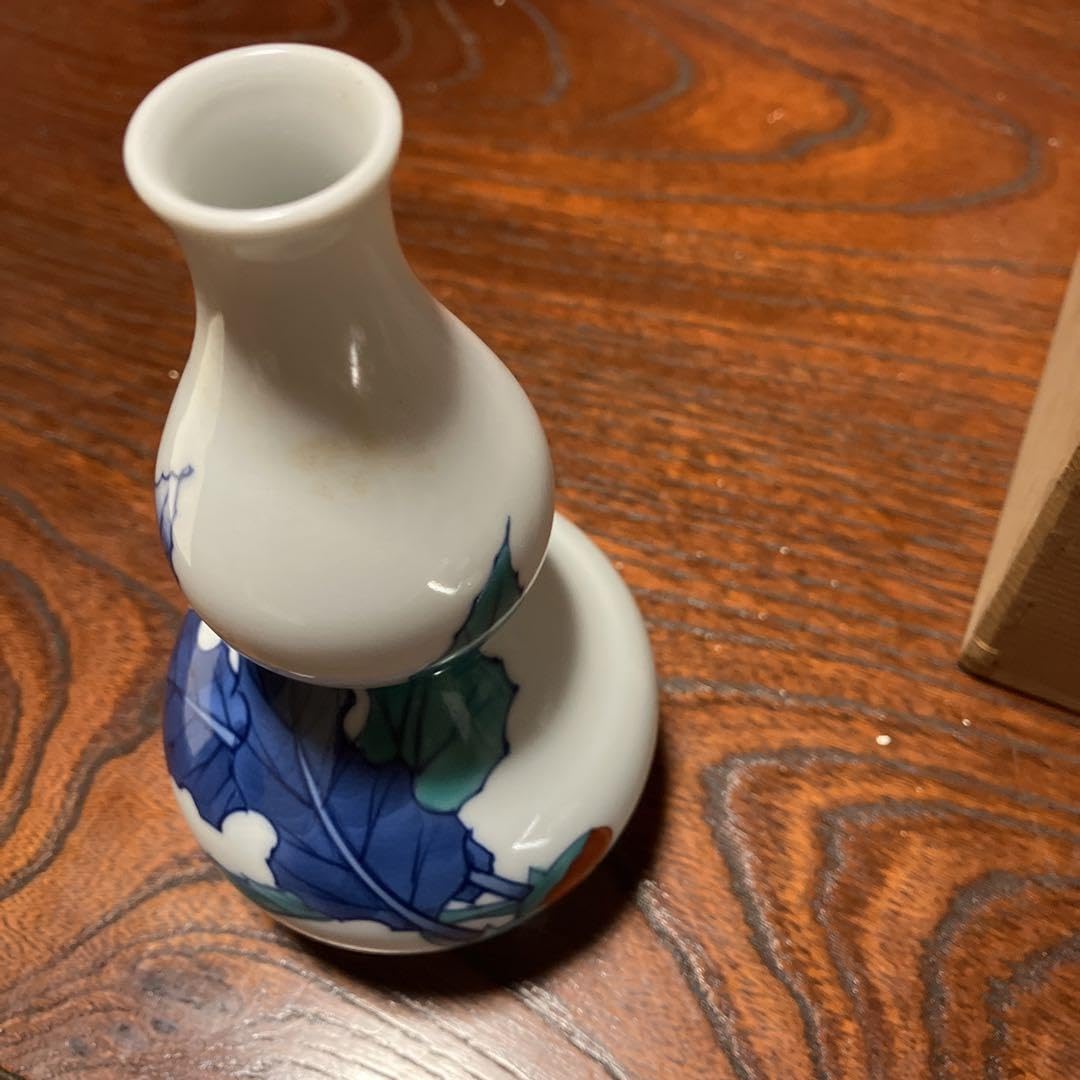 Amazon.co.jp: 高級有田焼 幸右衛門窯かぶ絵 酒器揃い 徳利2 お猪口5
