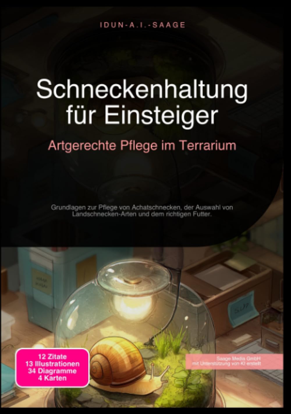 Schneckenhaltung für Einsteiger: Artgerechte Pflege im Terrarium: Grundlagen zur Pflege von Achatschnecken, der Auswahl von Landschnecken-Arten und dem richtigen Futter.