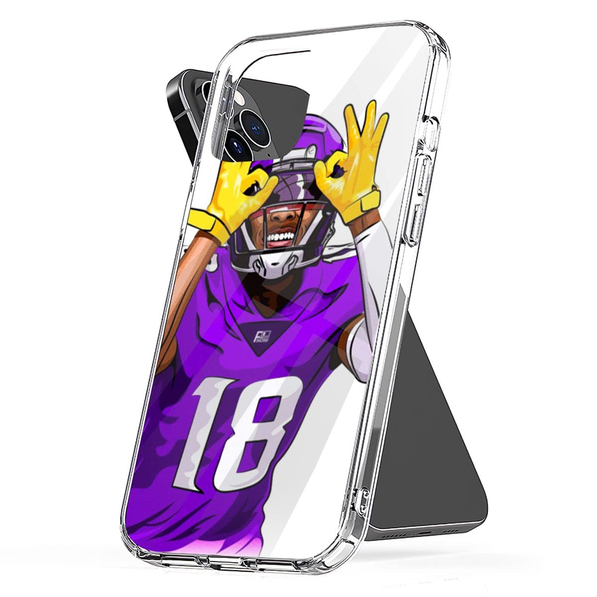 Partorson Phone Case Justin Shockproof Jefferson Cover Accessories Compatible with iPhone 11 Ultra