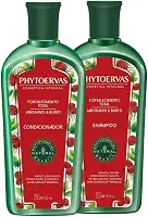 Phytoervas Kit Shampoo + Condicionador Fortalecimento Total 500 Ml 2 Unidades