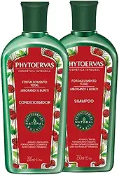 Phytoervas Kit Shampoo + Condicionador Fortalecimento Total 500 Ml 2 Unidades