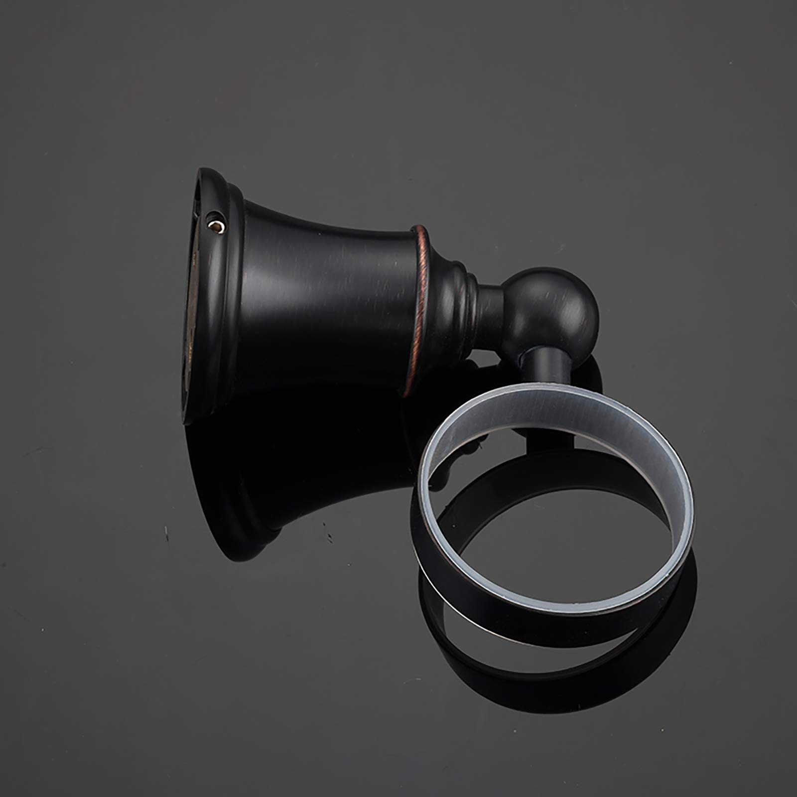 Jabonera de cerámica para ducha, latón montado en la pared, soporte para jabón para baño, cocina, estilo europeo, cesta de jabón de bronce negro