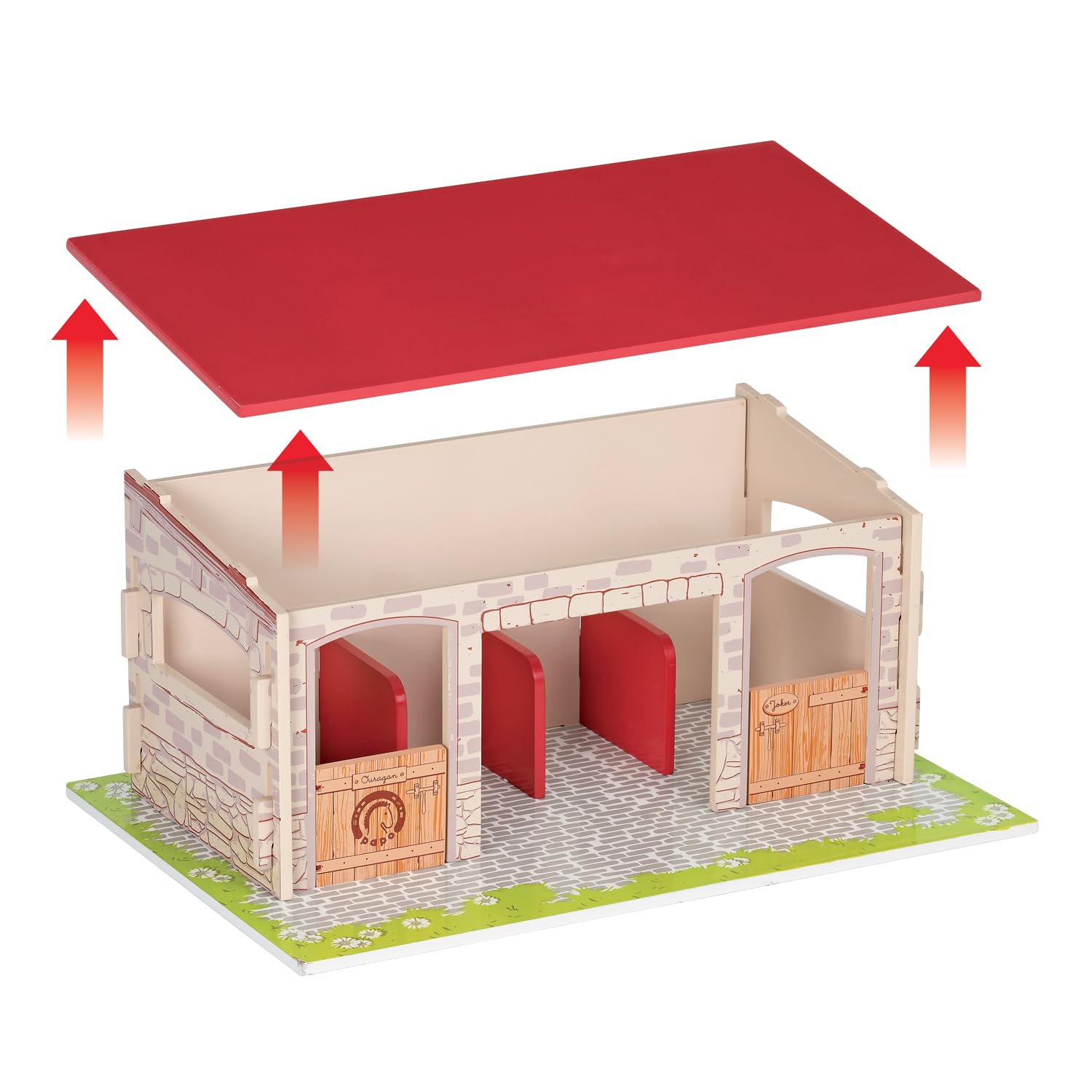 Papo Horse Boxes Toy Playset (60104) - Multicolour