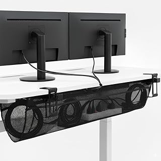 Kit de Organização de Cabos e Estação de Trabalho