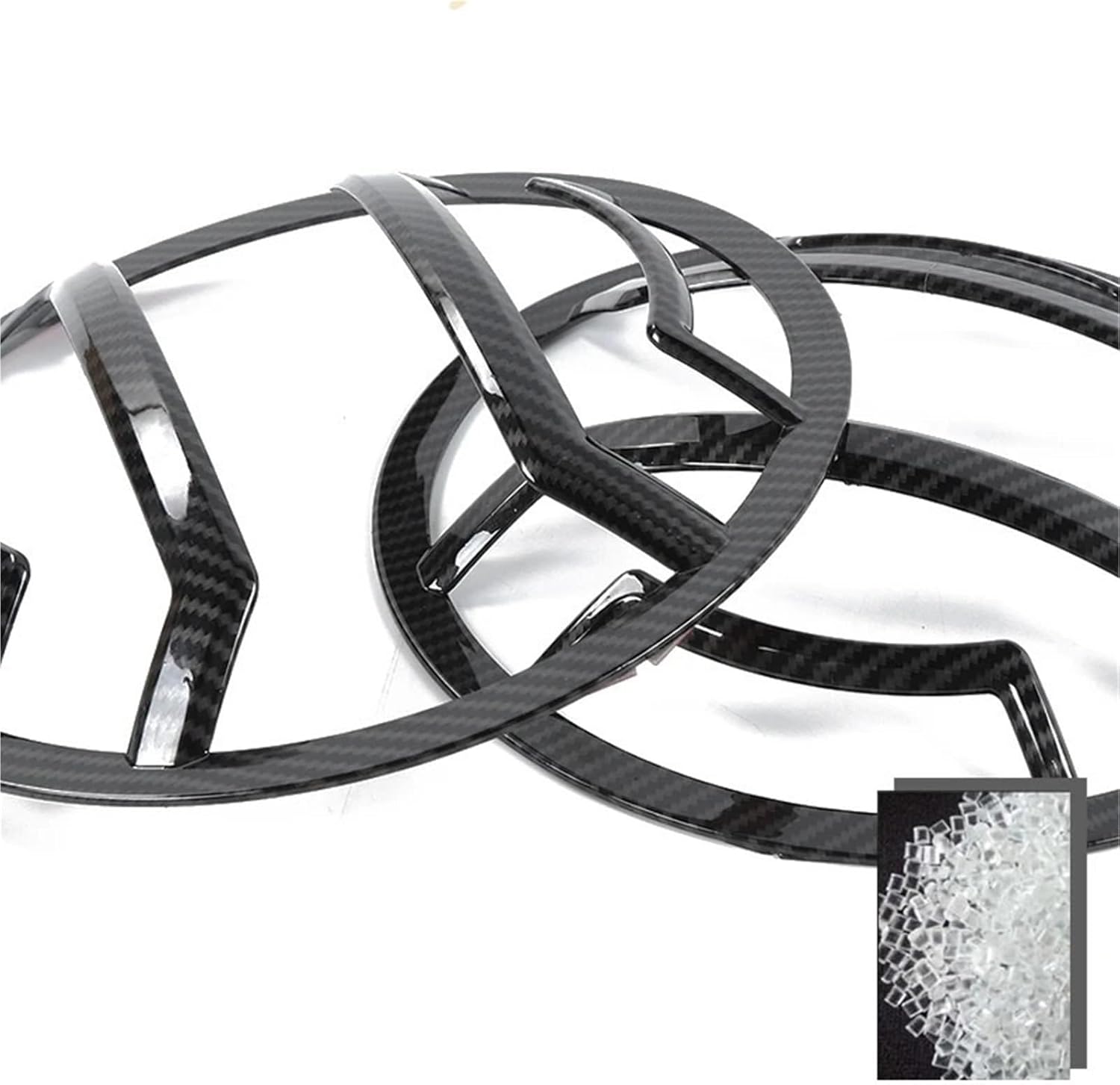 Car Headlight Taillight Light Lamp Guard Decoration Cover Compatible For Jeep Wrangler JL 2018 2019 2020 2021 2022 2023 2024 Up(Taillight black)