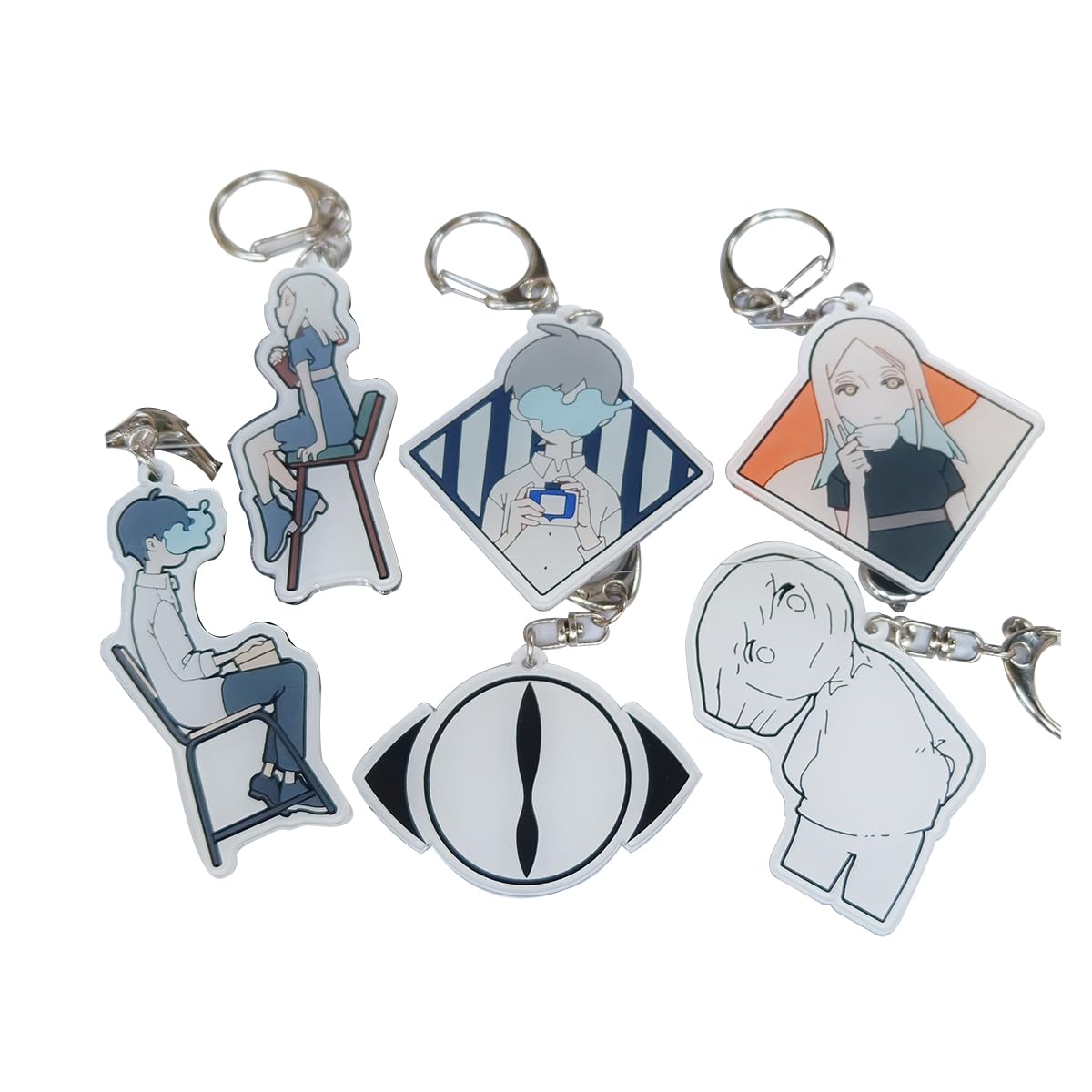 Amazon.co.jp: [Luilk] ヨルシカ キーホルダー LOGO キーチェン