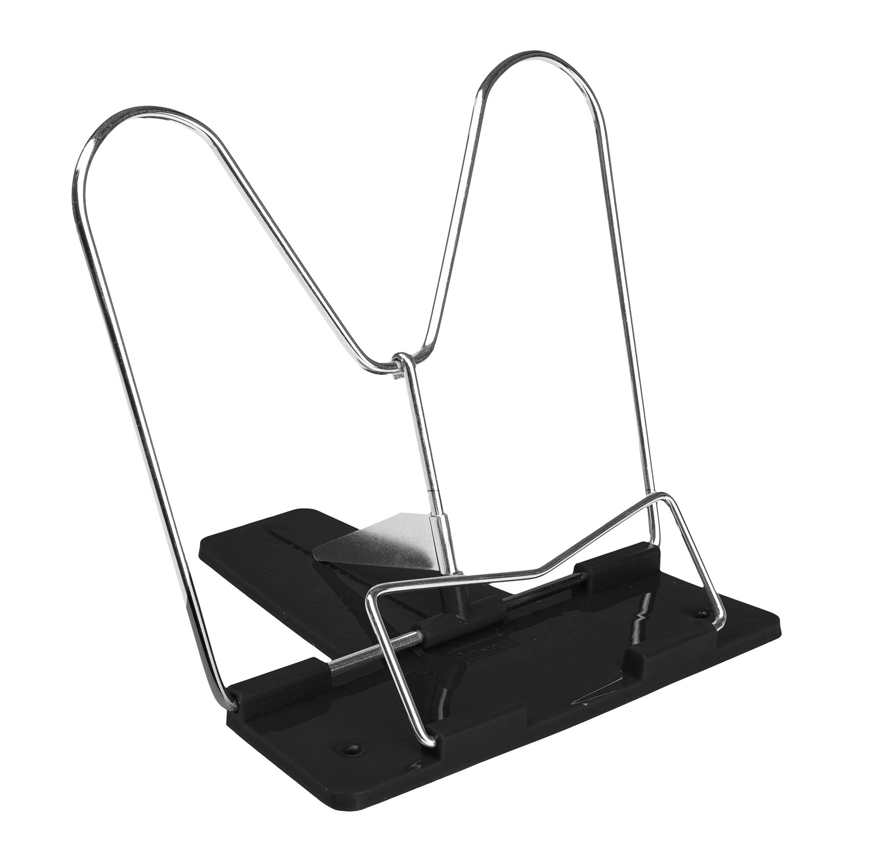 Idena 12085 Supporto di lettura con manico in metallo nero