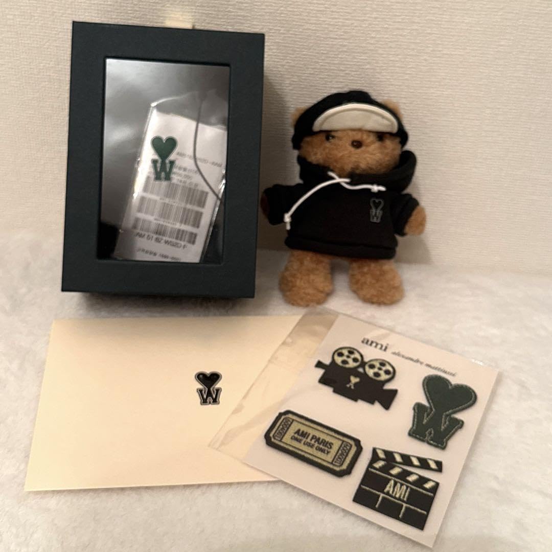 チェウシクx AMI ポップアップ 韓国期間限定 テディベア キーリング セット Amazon.co.jp: チェ ウシク x AMI コラボ ポップアップ