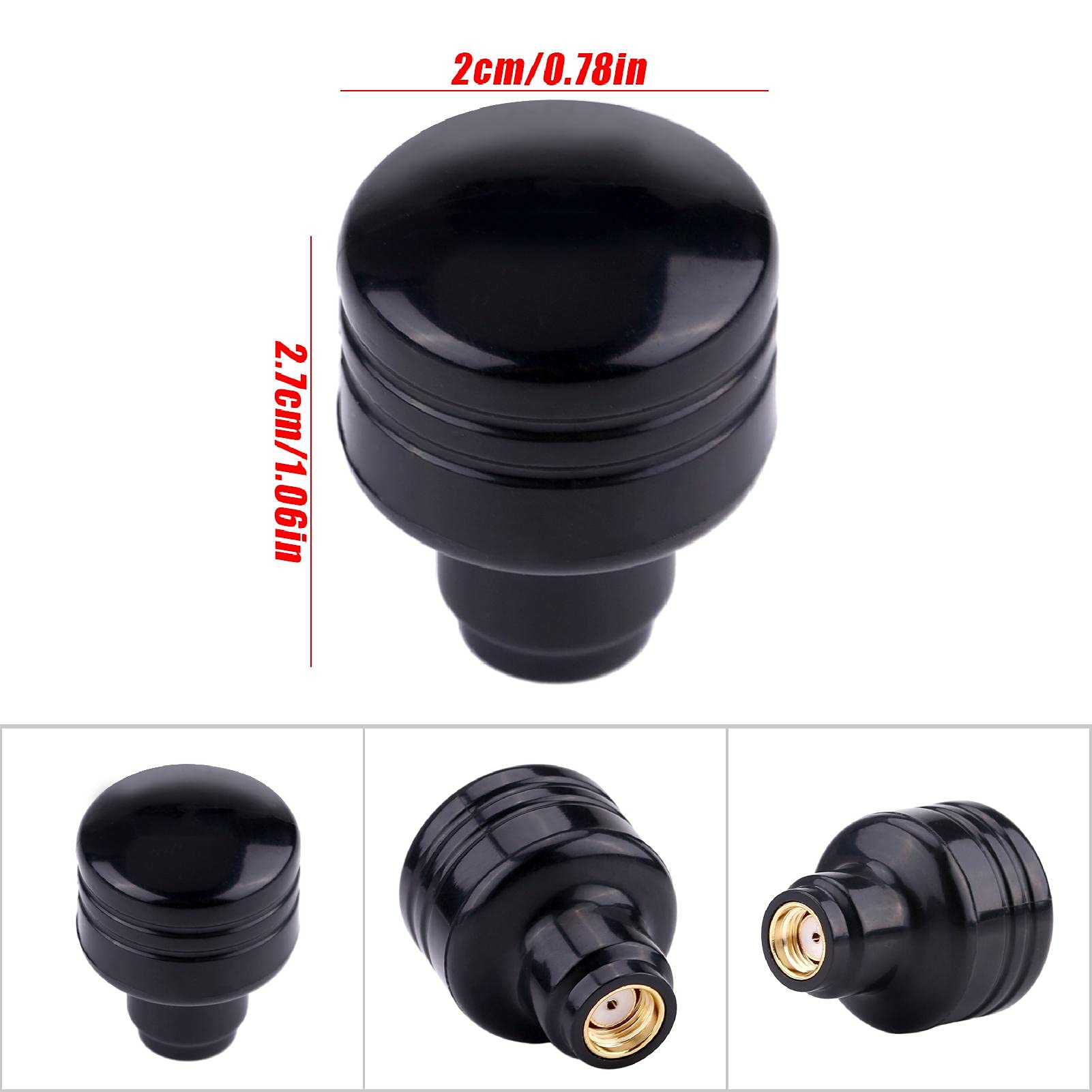 Mushroom Antenna, Drone Antenna, Anti-impact 27 * 20mm 5.8G 5dBi Heat-resistant FPV ABS for TX RX (Bore) - Image 3