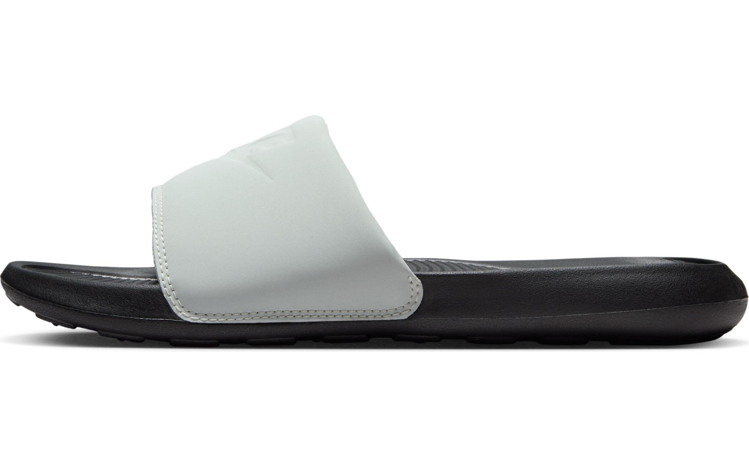 Nike Victori One Herren-Slides, Black/Light Silver, CN9675-014, 47.5 EU (13 US)