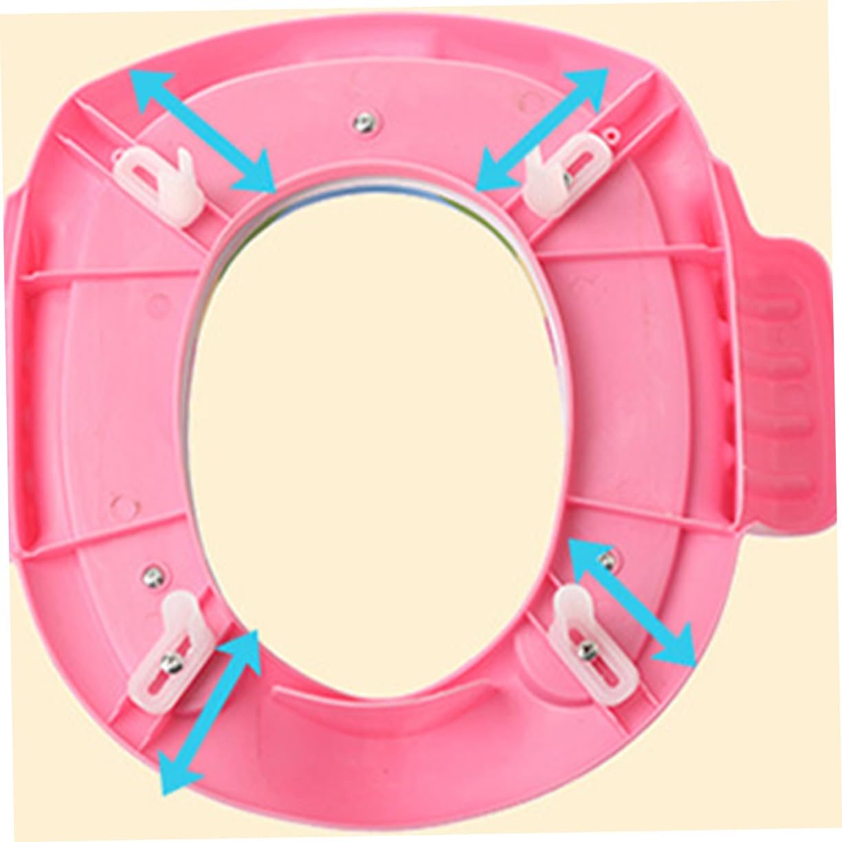 FAVOMOTO Toilet Training Seat Toilet Trainer Seat Potty Seat Toilet Trainer Ring Thicken