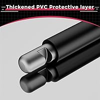 Vista 5 de Windone E Bike U Lock con llaves, 6 pulgadas de longitud, impermeable, de seguridad, antirrobo, para motocicleta y scooter con soporte de montaje