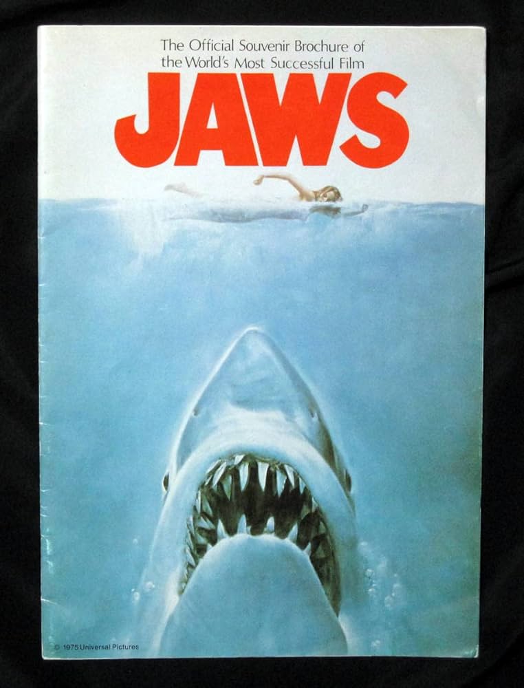 Amazon.co.jp: ジョーズ 1975年英国初公開 初版 パンフレット