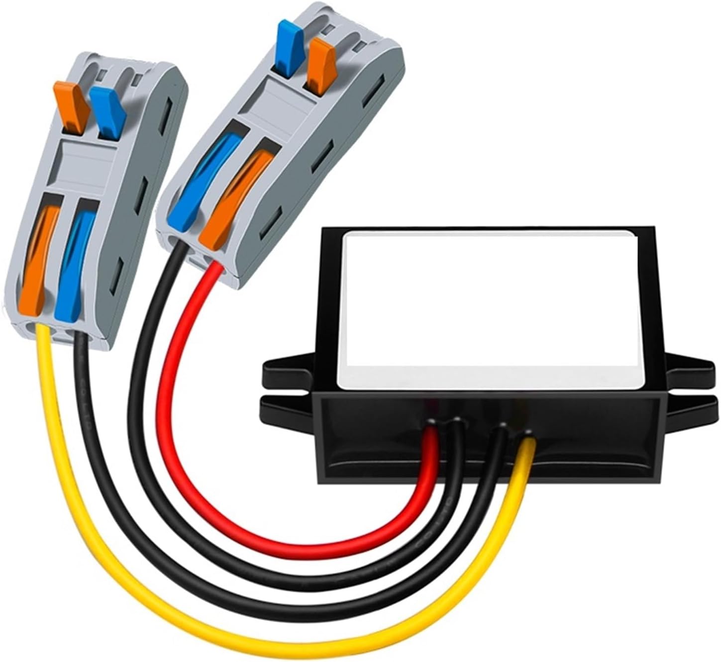 36V48V60V72V80V to 24V Power Supply Converter Buck 30-90V to 24V DC DC Voltage Regulator(5A ABS Platisc L)